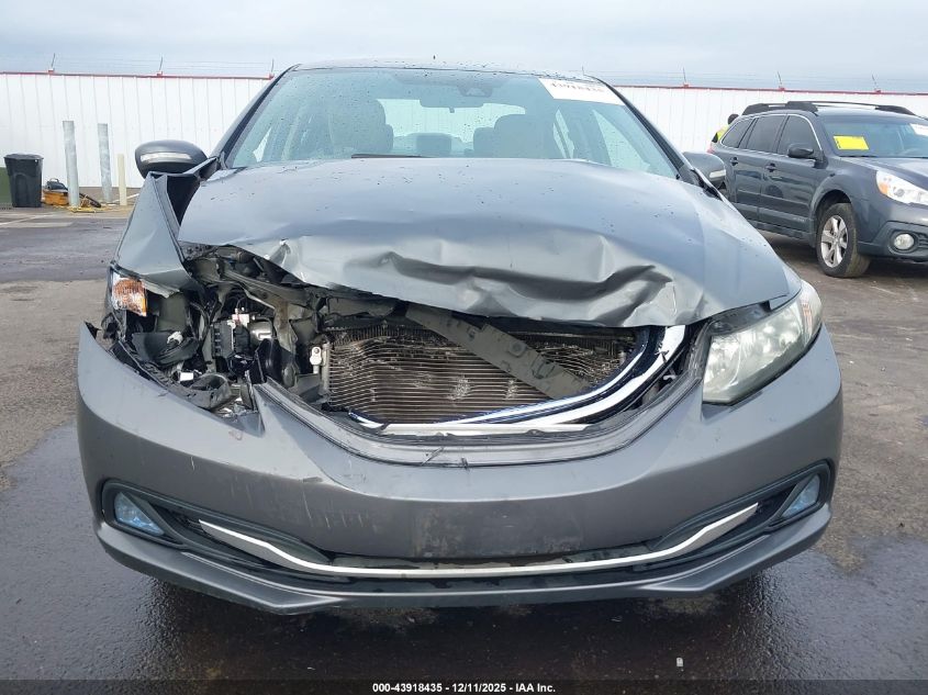 2013 Honda Civic Hybrid VIN: 19XFB4F26DE201533 Lot: 43918435