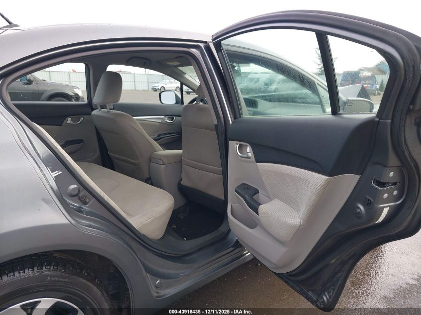 2013 Honda Civic Hybrid VIN: 19XFB4F26DE201533 Lot: 43918435