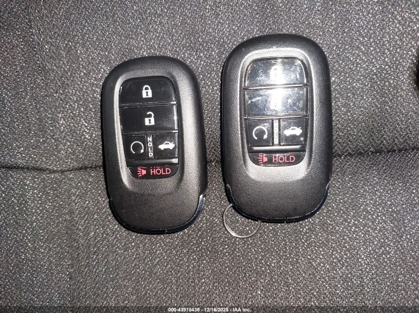 2025 Honda Accord Lx VIN: 1HGCY1F2XSA067918 Lot: 43918436