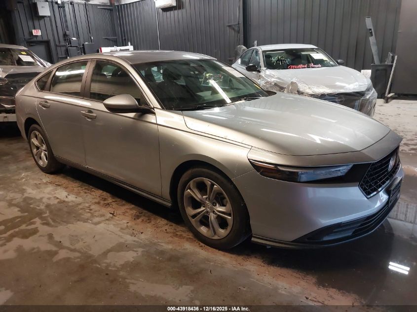 2025 Honda Accord Lx VIN: 1HGCY1F2XSA067918 Lot: 43918436