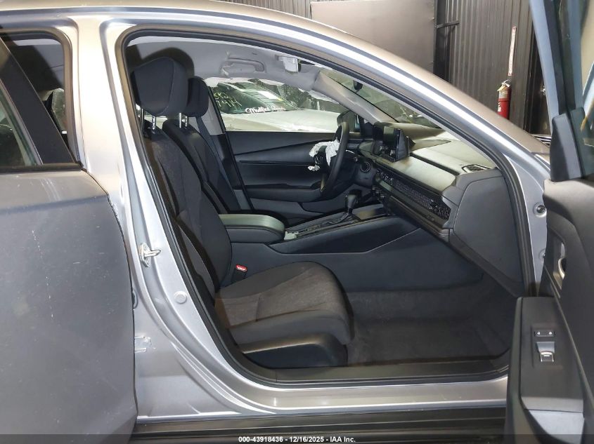 2025 Honda Accord Lx VIN: 1HGCY1F2XSA067918 Lot: 43918436