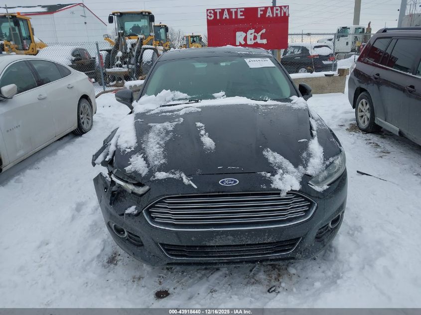 2014 Ford Fusion Hybrid Titanium VIN: 3FA6P0RU7ER192199 Lot: 43918440