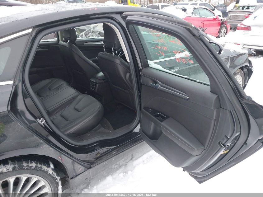 2014 Ford Fusion Hybrid Titanium VIN: 3FA6P0RU7ER192199 Lot: 43918440