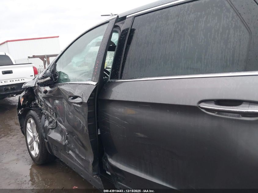 2017 Ford Edge Titanium VIN: 2FMPK4K99HBC10310 Lot: 43918443