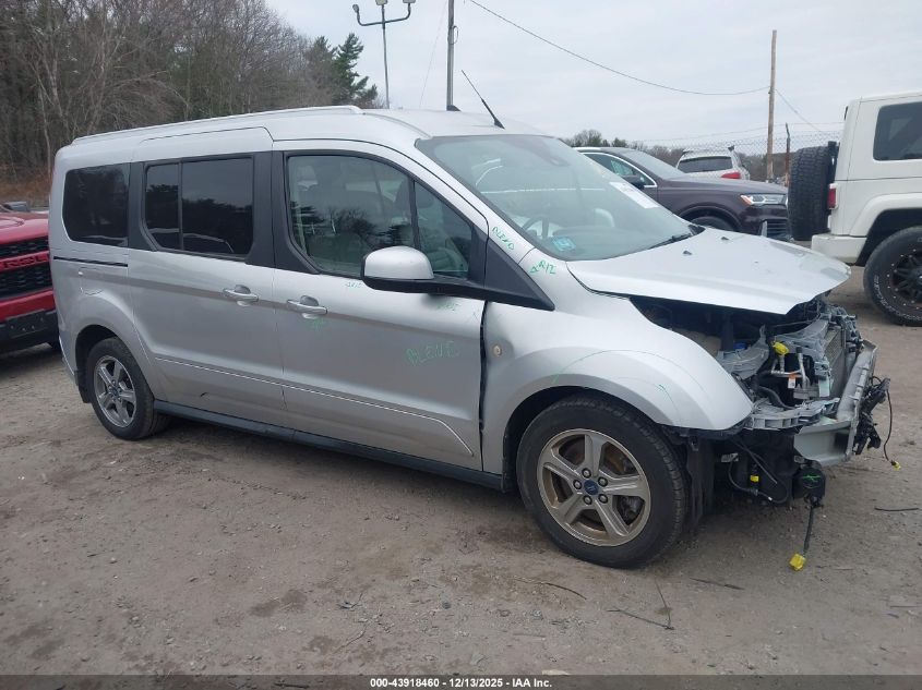 2019 Ford Transit Connect Titanium VIN: NM0GE9G25K1391118 Lot: 43918460
