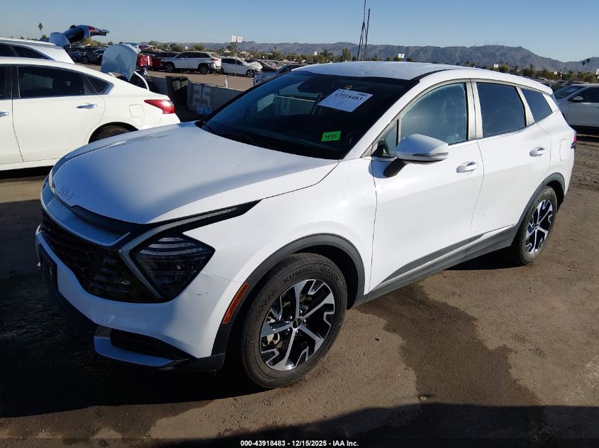 2024 Kia Sportage Ex VIN: 5XYK33DF1RG227415 Lot: 43918483