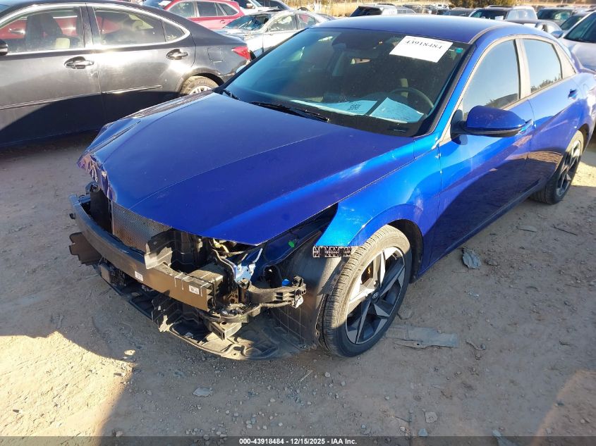 2023 Hyundai Elantra Sel VIN: KMHLS4AG7PU572207 Lot: 43918484