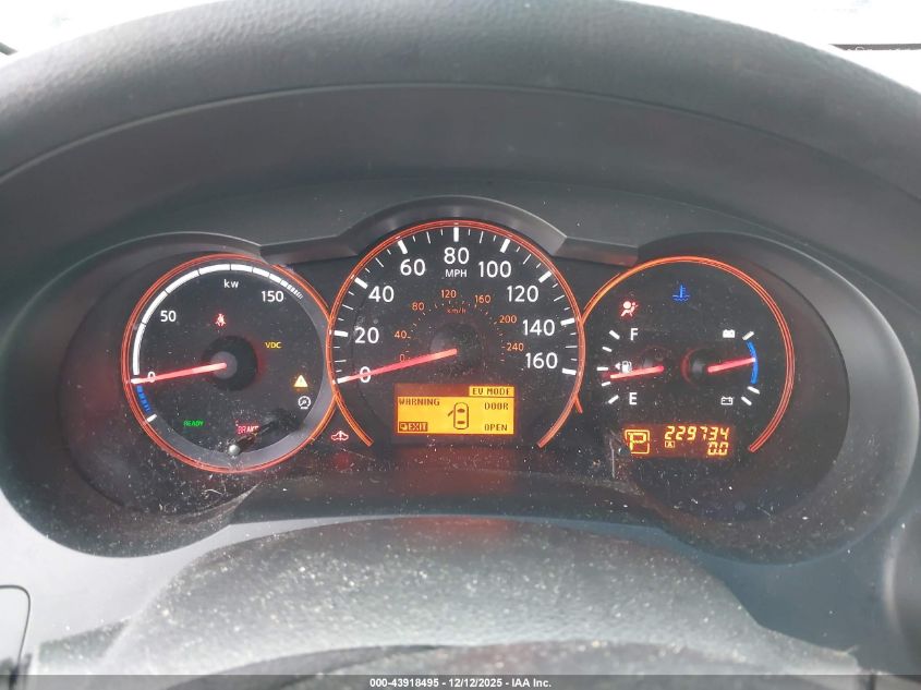 2009 Nissan Altima Hybrid VIN: 1N4CL21E69C120364 Lot: 43918495