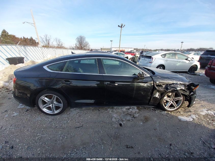 2022 Audi A5 Sportback Premium 45 Tfsi S Line Quattro S Tronic VIN: WAUDACF57NA008808 Lot: 43918498
