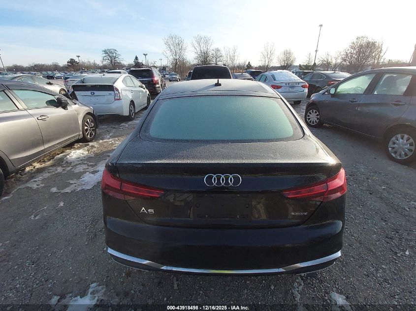 2022 Audi A5 Sportback Premium 45 Tfsi S Line Quattro S Tronic VIN: WAUDACF57NA008808 Lot: 43918498