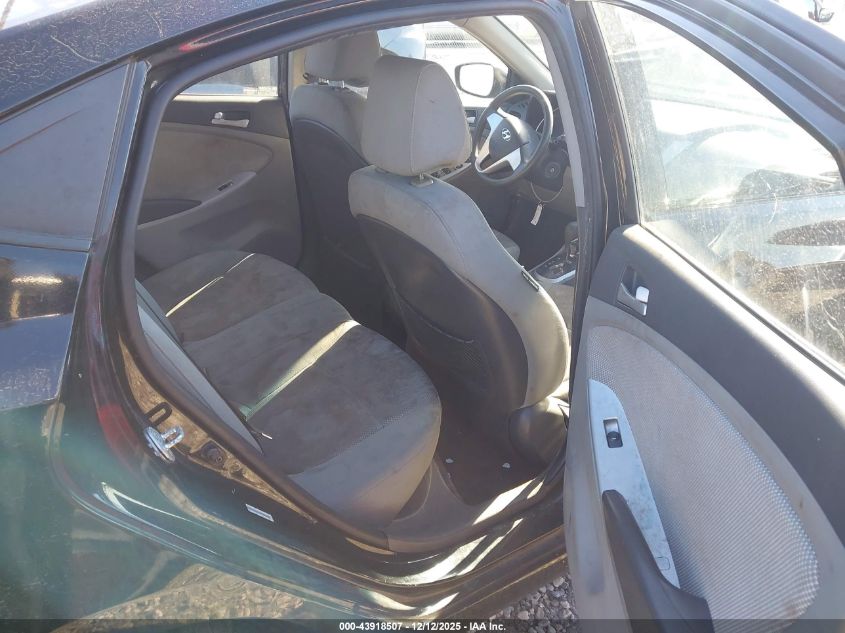 2013 Hyundai Accent Gls VIN: KMHCT4AE4DU494590 Lot: 43918507