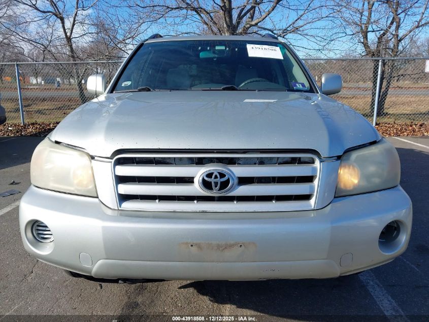2004 Toyota Highlander V6 VIN: JTEEP21A840012516 Lot: 43918508