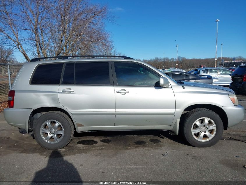 2004 Toyota Highlander V6 VIN: JTEEP21A840012516 Lot: 43918508