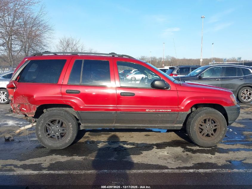 2003 Jeep Grand Cherokee Laredo VIN: 1J4GW48S13C599868 Lot: 43918520