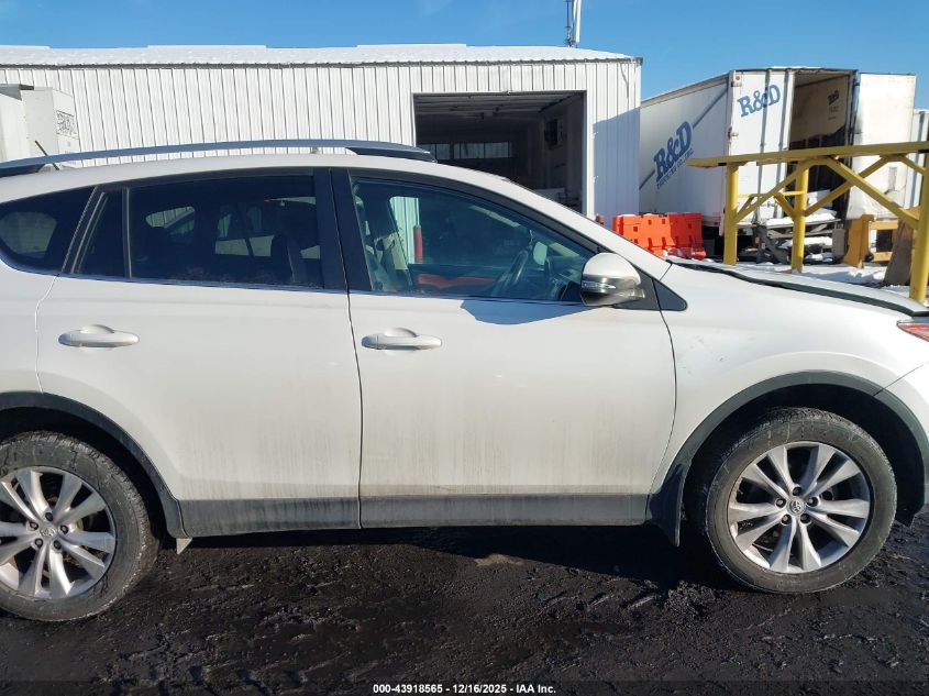2014 Toyota Rav4 Limited VIN: 2T3DFREV4EW161317 Lot: 43918565