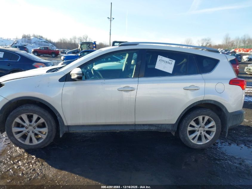 2014 Toyota Rav4 Limited VIN: 2T3DFREV4EW161317 Lot: 43918565