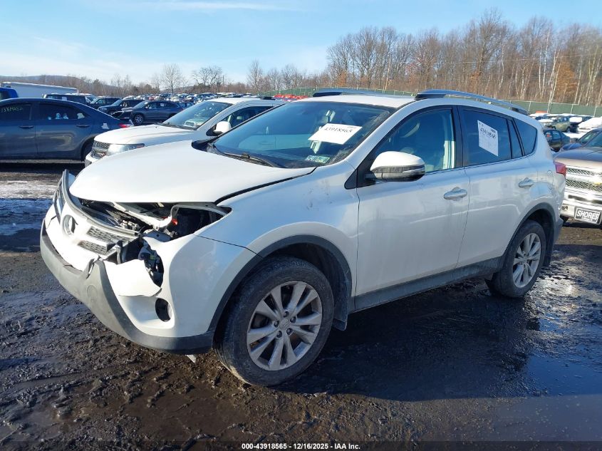 2014 Toyota Rav4 Limited VIN: 2T3DFREV4EW161317 Lot: 43918565