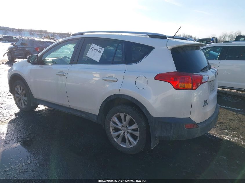 2014 Toyota Rav4 Limited VIN: 2T3DFREV4EW161317 Lot: 43918565