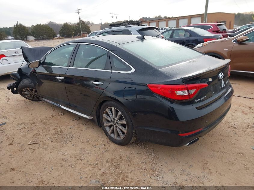 2016 Hyundai Sonata Limited VIN: 5NPE34AF8GH282036 Lot: 43918574