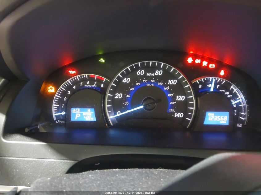 2013 Toyota Camry Xle VIN: 4T4BF1FK6DR326617 Lot: 43918577