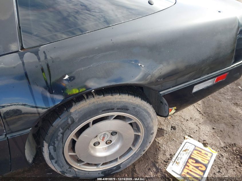 1986 Chevrolet Corvette VIN: 1G1YY0780G5108325 Lot: 43918579