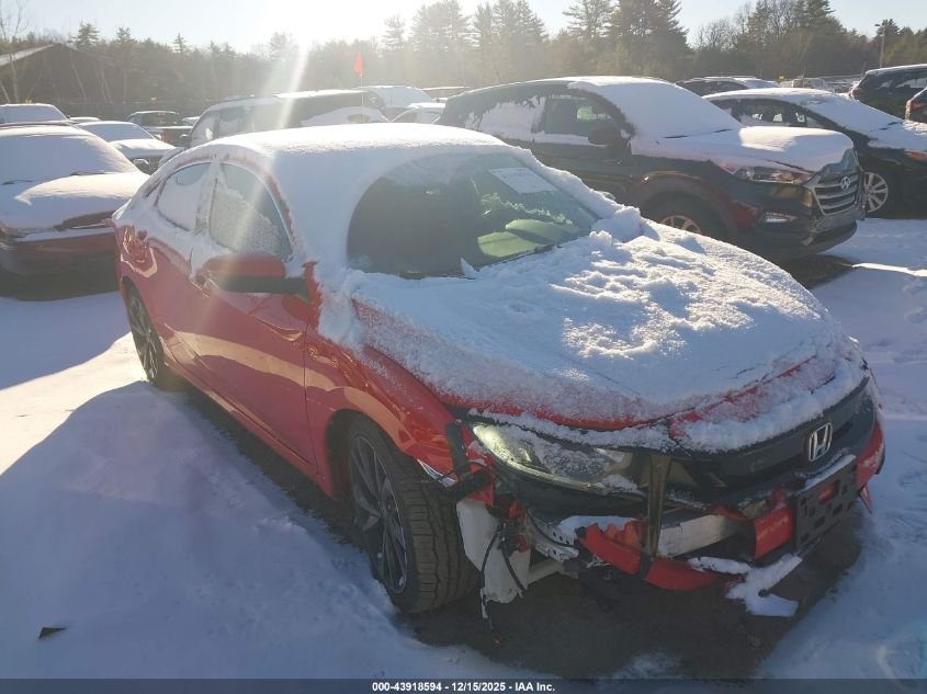 2019 Honda Civic Sport VIN: 2HGFC2F80KH562006 Lot: 43918594