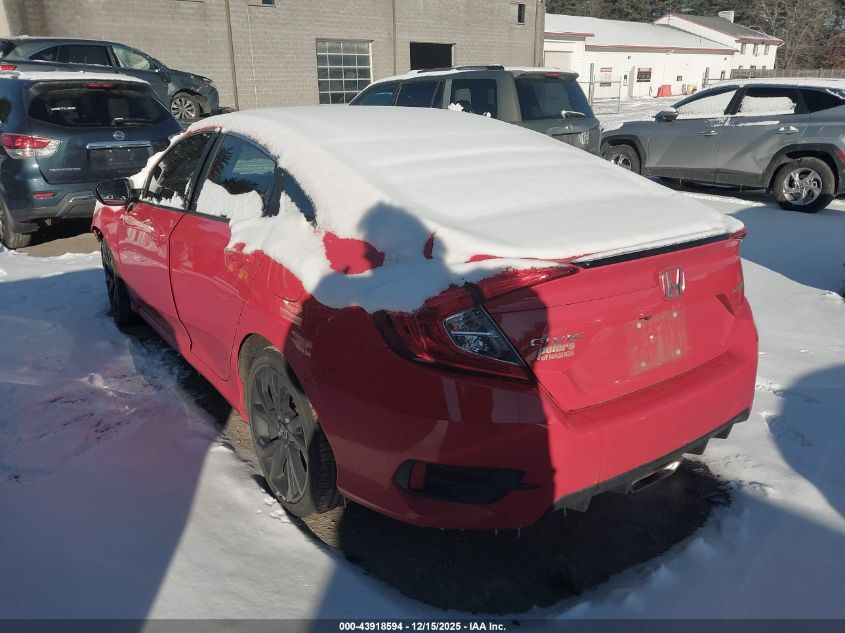 2019 Honda Civic Sport VIN: 2HGFC2F80KH562006 Lot: 43918594