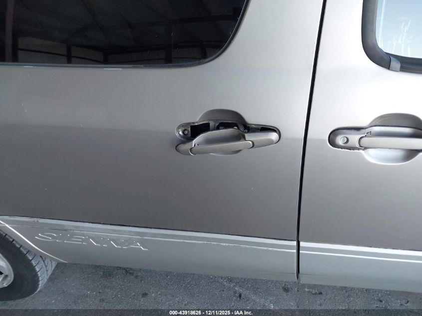 2000 Toyota Sienna Xle VIN: 4T3ZF13CXYU209433 Lot: 43918626