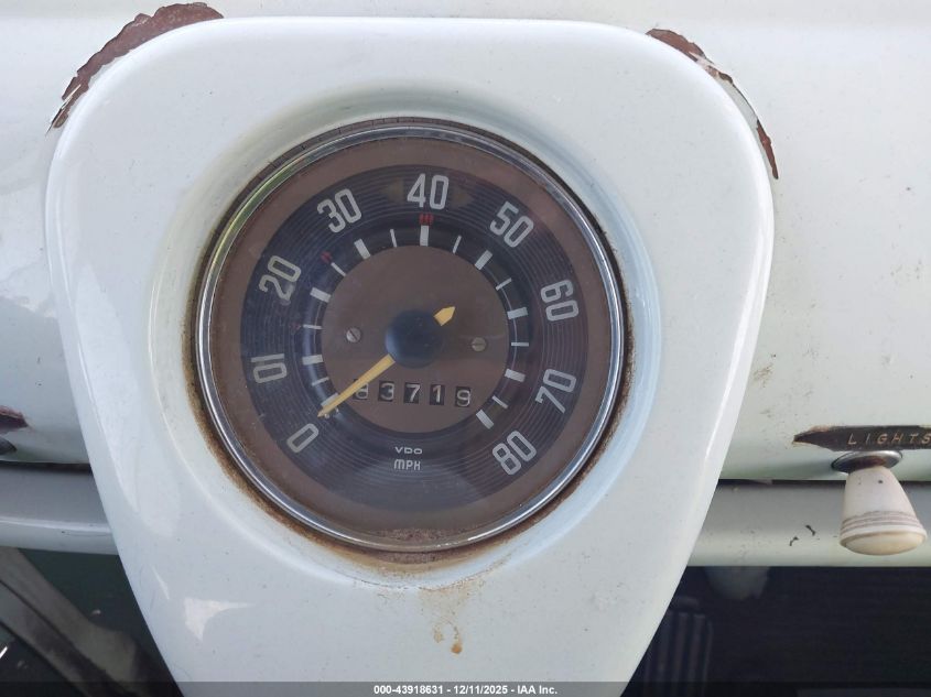 1963 Volkswagen Bus VIN: 00000000001122462 Lot: 43918631