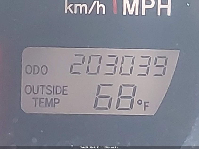 2005 Toyota Matrix Xr VIN: 2T1KR32E65C483239 Lot: 43918646