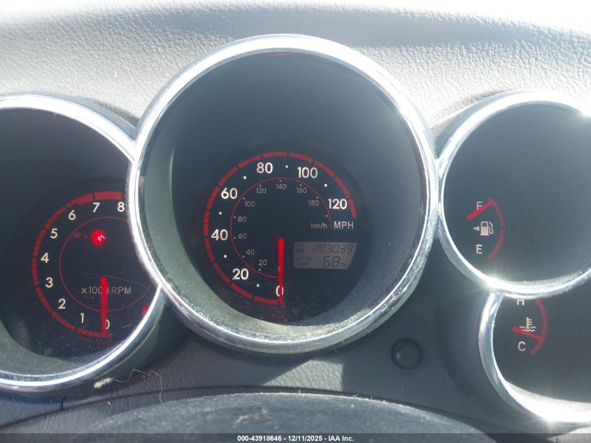 2005 Toyota Matrix Xr VIN: 2T1KR32E65C483239 Lot: 43918646