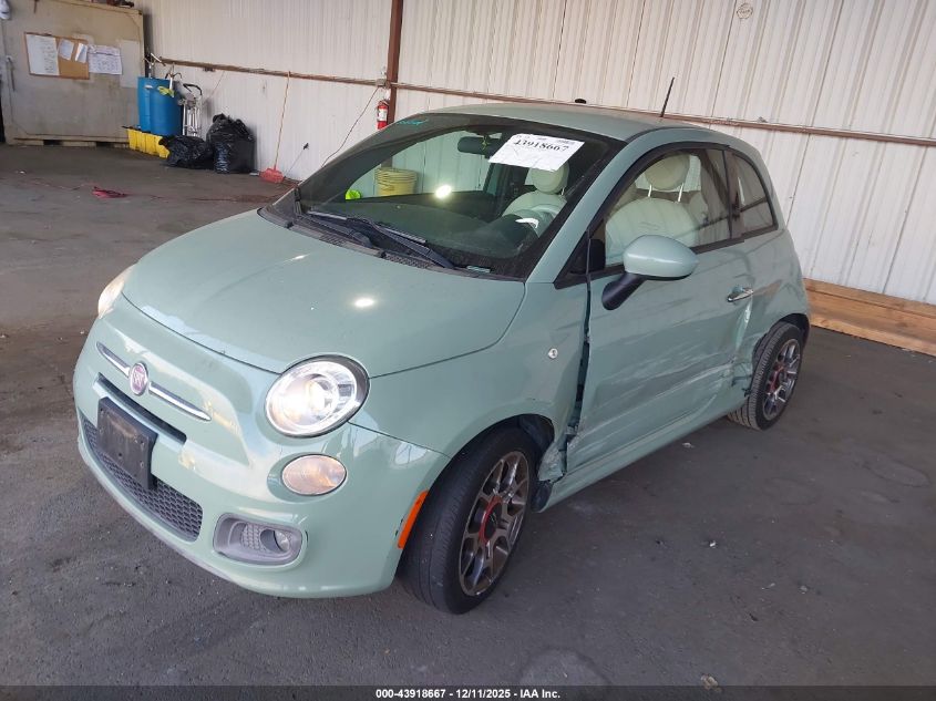 2015 Fiat 500 Sport