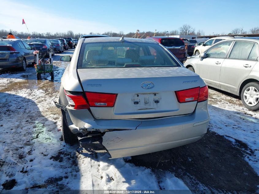 2010 Hyundai Sonata Gls VIN: 5NPET4AC1AH646052 Lot: 43918669