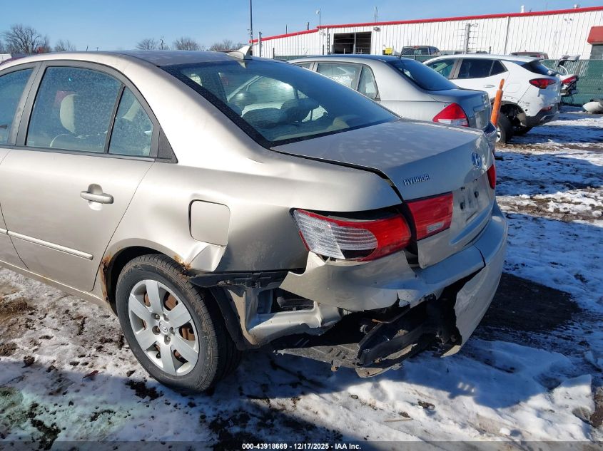 2010 Hyundai Sonata Gls VIN: 5NPET4AC1AH646052 Lot: 43918669
