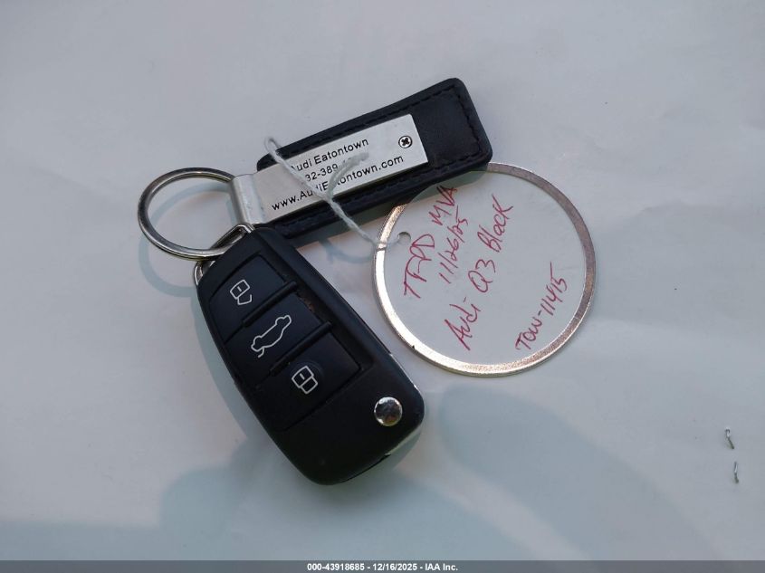 2024 Audi Q3 Premium Plus 45 Tfsi S Line Quattro Tiptronic VIN: WA1EECF32R1168797 Lot: 43918685