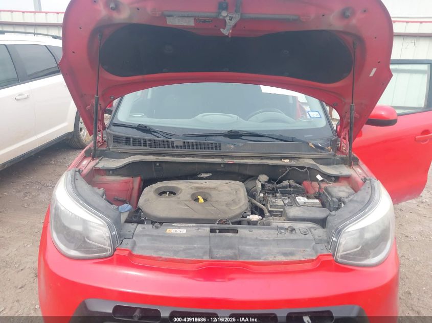 2016 Kia Soul + VIN: KNDJP3A50G7840129 Lot: 43918686