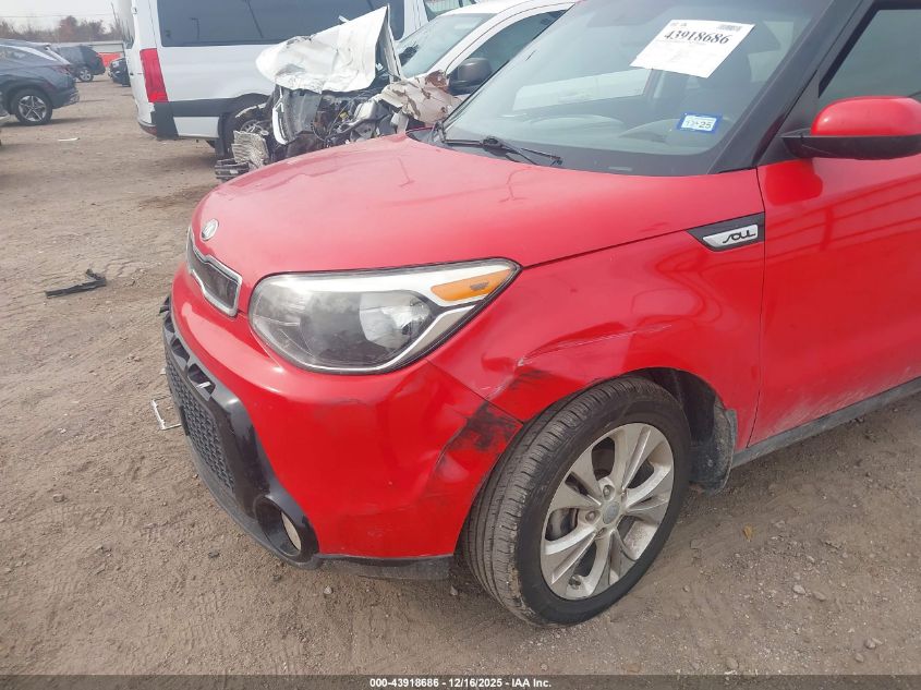 2016 Kia Soul + VIN: KNDJP3A50G7840129 Lot: 43918686