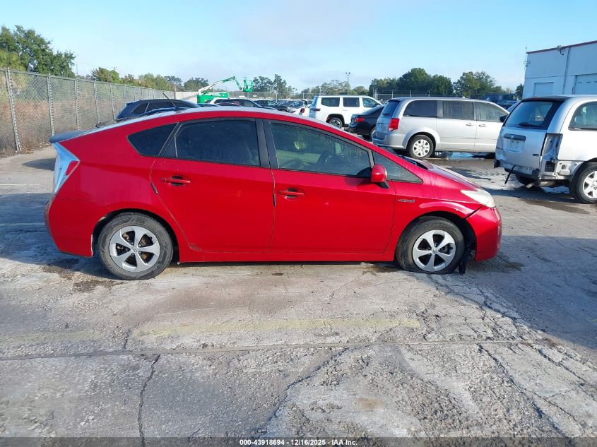 2013 Toyota Prius Four VIN: JTDKN3DU6D0347573 Lot: 43918694