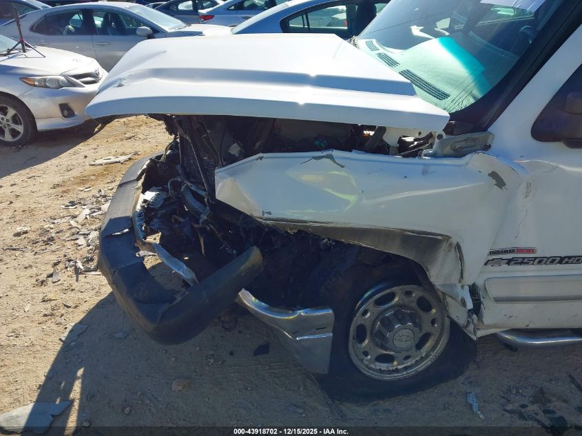 2006 Chevrolet Silverado 2500Hd Lt3 VIN: 1GCHK23286F119586 Lot: 43918702