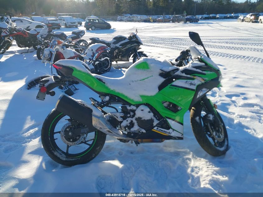 2025 Kawasaki Ex500 H VIN: ML5EXGH14SDA59391 Lot: 43918716