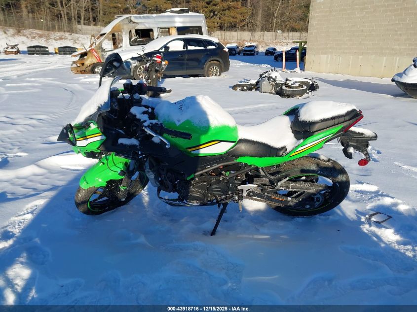 2025 Kawasaki Ex500 H VIN: ML5EXGH14SDA59391 Lot: 43918716