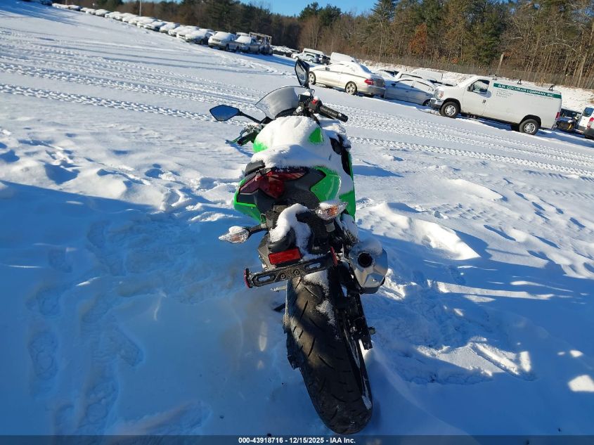 2025 Kawasaki Ex500 H VIN: ML5EXGH14SDA59391 Lot: 43918716