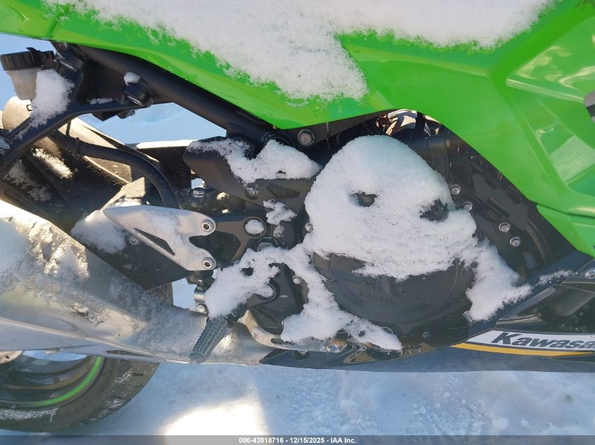 2025 Kawasaki Ex500 H VIN: ML5EXGH14SDA59391 Lot: 43918716