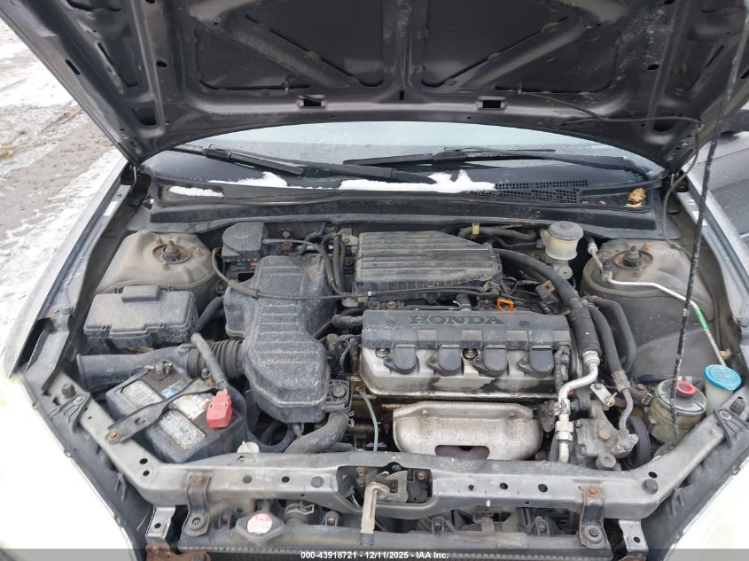 2004 Honda Civic Lx VIN: 2HGES16574H510762 Lot: 43918721