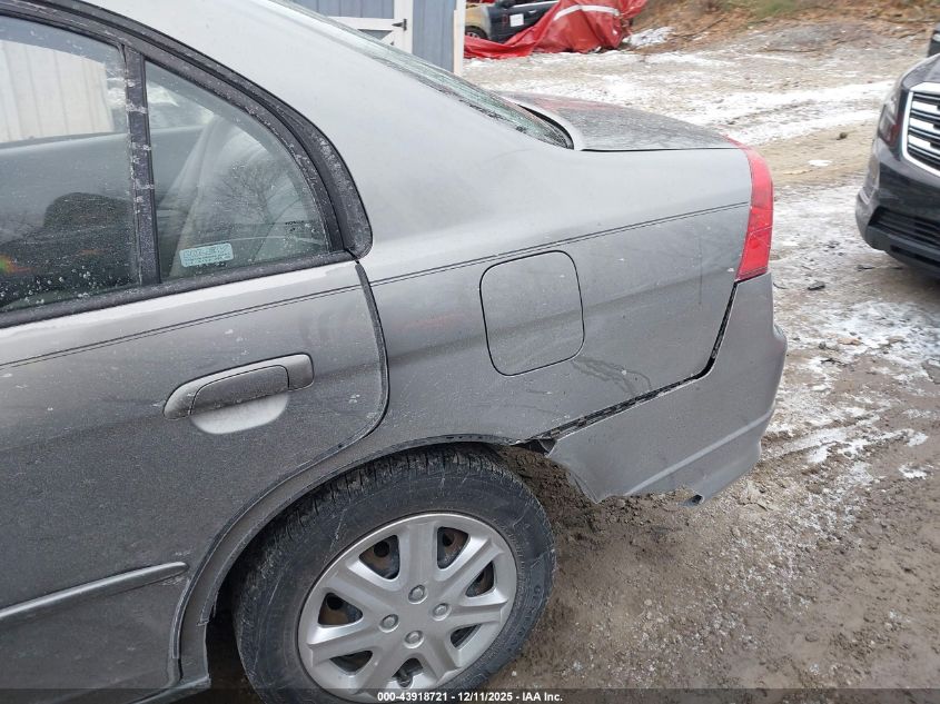 2004 Honda Civic Lx VIN: 2HGES16574H510762 Lot: 43918721