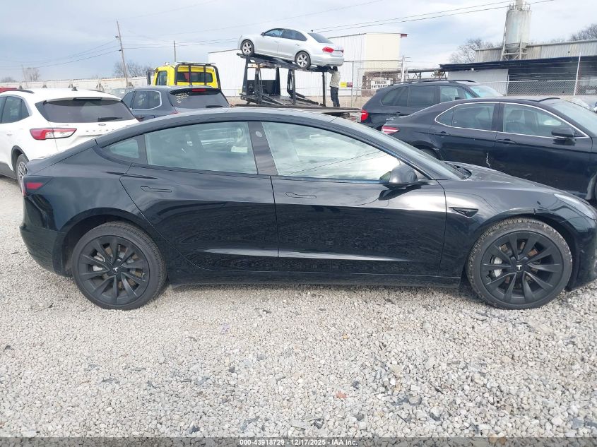 2022 Tesla Model 3 Long Range Dual Motor All-Wheel Drive VIN: 5YJ3E1EB9NF187939 Lot: 43918729
