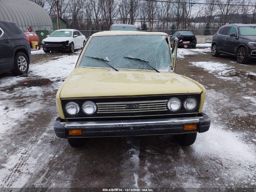 1987 Fiat 131 VIN: 00000131A30341607 Lot: 43918734
