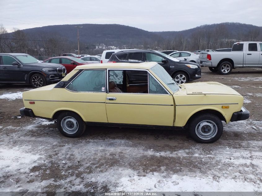 1987 Fiat 131 VIN: 00000131A30341607 Lot: 43918734