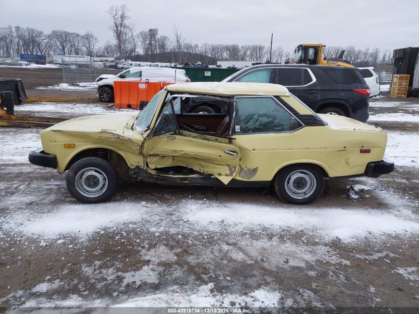 1987 Fiat 131 VIN: 00000131A30341607 Lot: 43918734