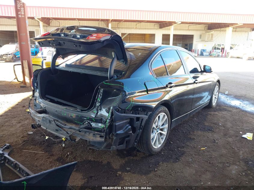 2016 BMW 320I VIN: WBA8E1G53GNT37798 Lot: 43918740